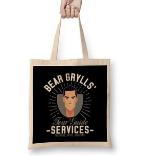 Bear Grylls Tour Guide Services Bez Çanta Uzun Saplı