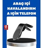 Kalorifer Izgaralı Manyetik Telefon Tutucu – Sarsıntı Geçirmez