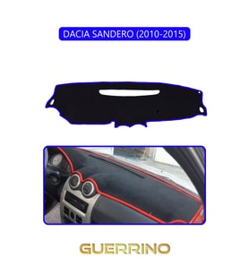 DACIA SANDERO 2010-2015TORPİDO KORUMA HALISI MAVİ KENAR