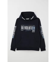 Breeze Erkek Çocuk Sweatshirt Kapüşonlu Kanguru Cepli 9-16 Yaş, Lacivert