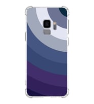 Samsung Galaxy S9  Köşe Korumalı Antişok Kapak Renk Cümbüşü Tasarımlı  Silikon Kılıf (Şeffaf)