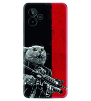 General Mobile GM 24 Pro Kılıf Silikon Desen Özel Seri Çılgın Kedi 1674