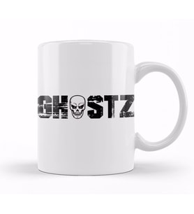 Ghostz Logo Preta 2018 Kupa Bardak Porselen