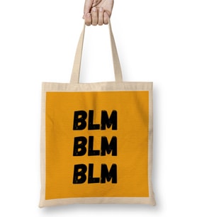 BLM Ma’Khia Bryant Black Lives Matter Bez Çanta Uzun Saplı