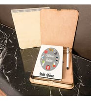 Veteriner Hekime Hediye Ahşap Kutulu Defter Kalem Set 002
