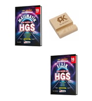 KafaDengi 10. Sınıf HGS Matematik ve Fizik Tema Fasikülleri + Telefon Standı