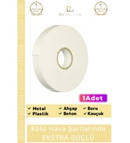 Süper Güçlü Uzun Ömürlü Kuvvetli Yapışkan Kolay Uygulanır İz Bırakmaz Çift Taraflı Köpük Bant