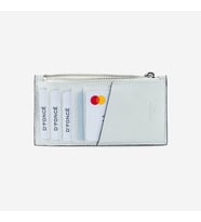 Cooluxury Hakiki Deri Unisex Cüzdan White Beyaz Floter
