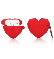 BİPOWER BİPOWER Airpods 3. Nesil Uyumlu Kılıf Origami Kalp Kırmızı