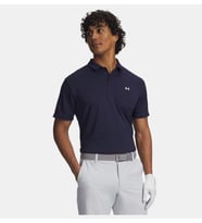 UA T2G Pique Polo Navy