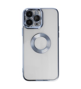 Apple İphone 14 Pro Max Kılıf Slot Silikon - Sierra Blue