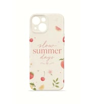 iPhone 15 Vorian İnce Kamera Korumalı Mika Kılıf Slow Summer Days