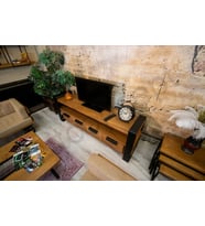 Ntconcept Vivien Masif Ahşap Tv Stand