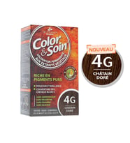 Color Soin Saç Boyası 4G - Golden Chestnut