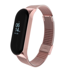 Xiaomi Mi Band 5 Uyumlu KRD-06 Metal Kordon