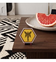 Modern Görünümlü Kanatlı Melek Masaüstü Dekoratif Obje Sevdiklerinizi Mutlu Edecek Anlamlı Bir Hediye 10x10 cm