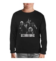 Scorpions - Group Siyah Çocuk Sweatshirt