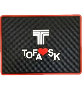 Tofaş Kaymaz Torpido Pedi 20x13.5 cm (Siyah)