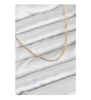 Mey İthalat® CM 14K Gold Renk Top Zincirli Model 60 cm Kadın Kolye