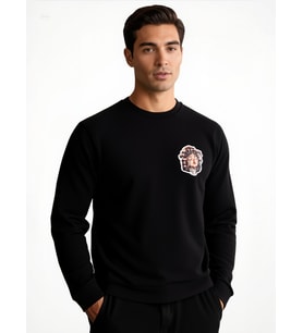 MANTAR UNİSEX SWEATSHİRT (Siyah)