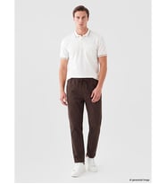 LC WAIKIKI Bej Relax Fit Gabardin Erkek Pantolon