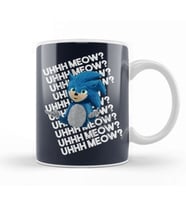 Sonic Uh Meow Kupa Bardak Porselen