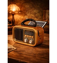 Everton Rt-702 Solar Enerjili Bluetooth Nostaljik Radyo Müzik Çalar