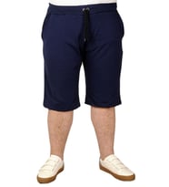 Mode XL Büyük Beden Erkek Kapri Straight Basic 20500 Indigo