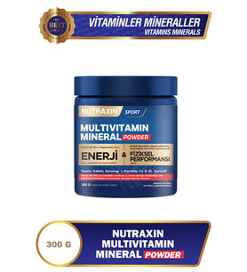 NUTRAXİN MULTİVİTAMİN MİNERAL POWDER 300 GR