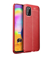 Samsung Galaxy A31 Kılıf Auto Focus Kapak - Kırmızı