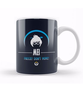 Mei Freeze Dont Move Overwatch Kupa Bardak Porselen