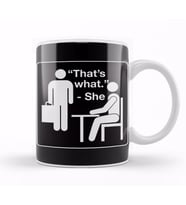The Office That's What She Said 01 Kupa Bardak Porselen