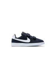 Nike Court Royale Leather Sneaker Hakiki Deri Bantlı Çırtlı Unisex Çocuk Spor Ayakkabı Lacivert