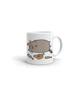 Pusheen Baskılı Kupa/bardak