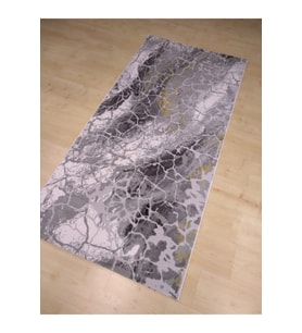 GABARDİN HALI MABEL 0295 GRİ SARI MODERN HALI 98X200 CM