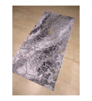 GABARDİN HALI MABEL 0295 GRİ SARI MODERN HALI 98X200 CM