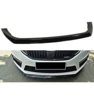 Skoda Octavia Mk3 VRS Ön Lip Parlak Siyah Plastik 2013-2017