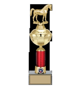 ODAK KUPA - Figürlü Kupalar - At Figürlü Kupalar FG-053 C - 38 cm