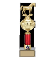 ODAK KUPA - Figürlü Kupalar - At Figürlü Kupalar FG-053 C - 38 cm