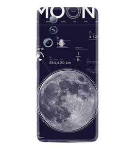 Xiaomi Mi 13 Lite Kılıf Resimli Desenli Baskılı Silikon Moon info 1424