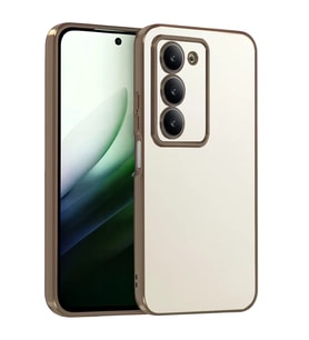 Redmi 15 4G Razer Lensli Silikon - Çöl Titanyum
