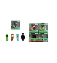 9385138300W03 Minecraft Figures 2 5 Wave 3Die-Castpop-Culture Collectible(,.)
