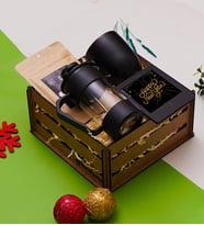 Yeni Yıl , Yılbaşı Hediye Seti French Press , Kupa , Filtre Kahve , Çerçeve