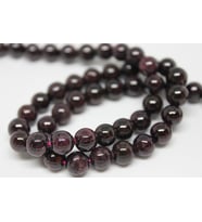 Lal (Granat) (Garnet) Taşı YARIM Dizi 7mm (18cm uzunluğundadır)