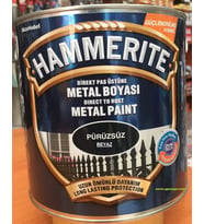 Marshall Hammerite Pürüzsüz Boya 2.5 Lt  Beyaz