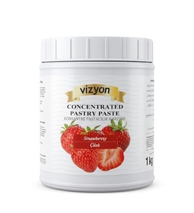 VİZYON KONSANTRE ÇİLEK PASTACILIK KARIŞIMI 1 KG
