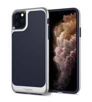 Spigen iPhone 11 Pro ile Uyumlu Kılıf Neo Hybrid Satin Silver