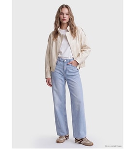 LCW Jeans İndigo Straight Fit Kadın Jean Pantolon