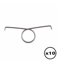 10 ADET Playstation 5 L2 R2 Tetik Yayı PS5 Kol Tamir PS5 Uyumlu Orjinal PS5 Yay Spring Yedek Parça (Gümüş)