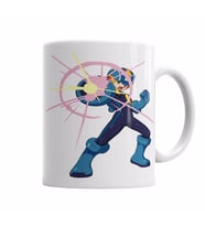 Megaman Anime Kupa Bardak Porselen